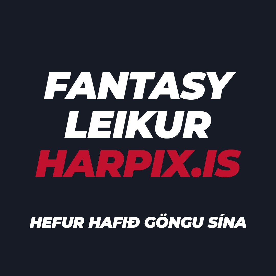 Fantasy Deild Harpixins hefur göngu sína!